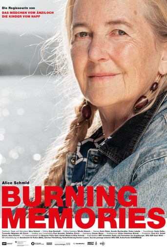 Movie poster for Burning Memories (2021)