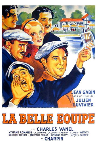 Movie poster for La Belle Équipe (1936)