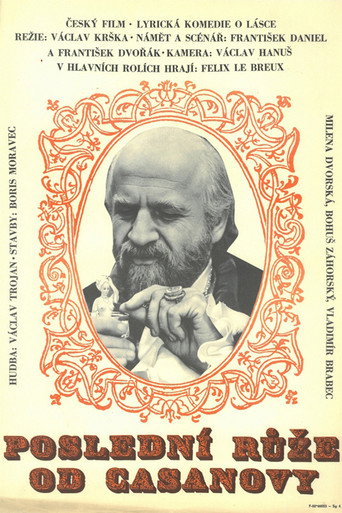 Poslední růže od Casanovy poster