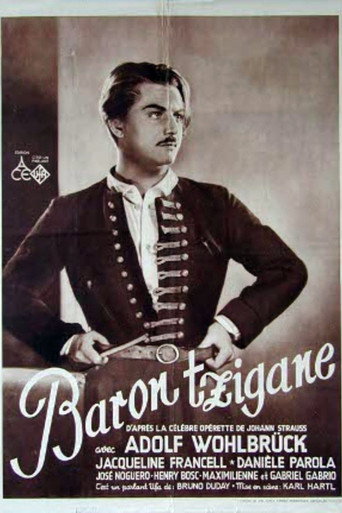 Movie poster for Gypsy Baron (1935)