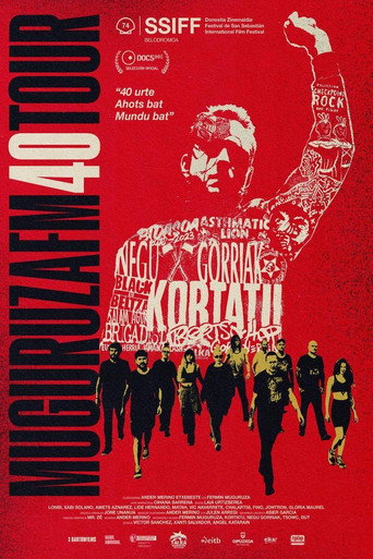 Movie poster for Muguruza FM 40 Tour (2026)