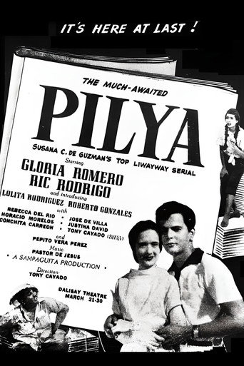 Movie poster for Pilya (1954)