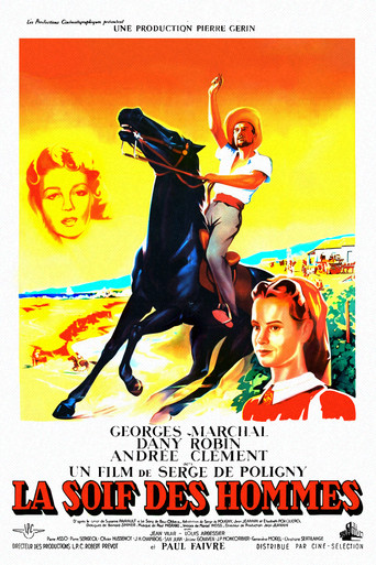 Movie poster for Thirst of Men (1950)