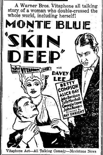 Movie poster for Skin Deep (1929)