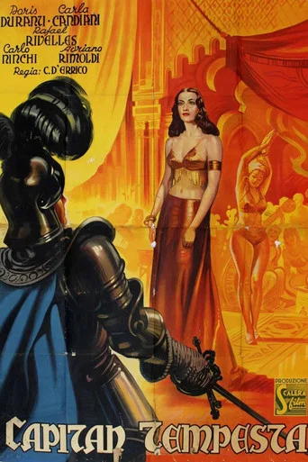 Movie poster for Capitan Tempesta (1942)