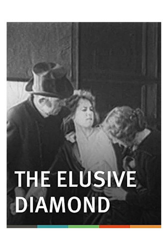 Movie poster for An Elusive Diamond (1914)