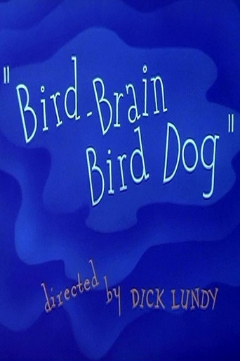 Movie poster for Bird-Brain Bird Dog (1954)