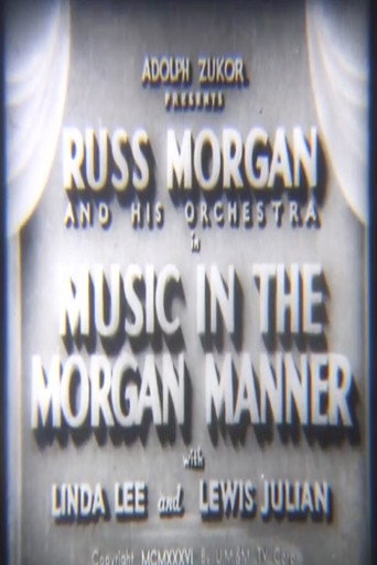 Movie poster for Music in the Morgan Manner (1936)
