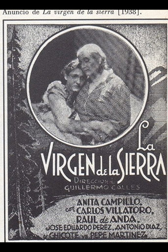 Movie poster for La vírgen de la sierra (1939)