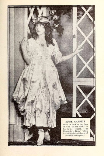 Movie poster for A Camouflage Kiss (1918)