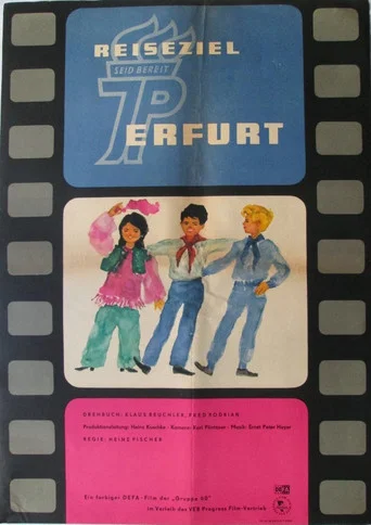 Movie poster for Reiseziel Erfurt (1962)