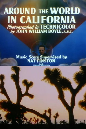 Around the World in California poster