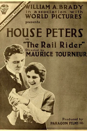 Movie poster for The Rail Rider (1916)
