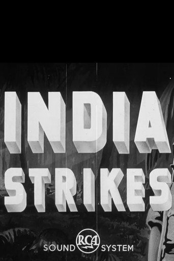 Movie poster for India Strikes (1945)