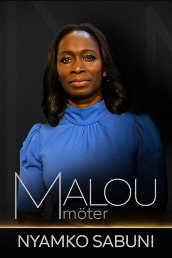 Movie poster for Malou möter Nyamko Sabuni (2022)