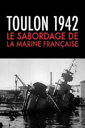 Movie poster for Toulon 1942, le sabordage de la marine française (2015)
