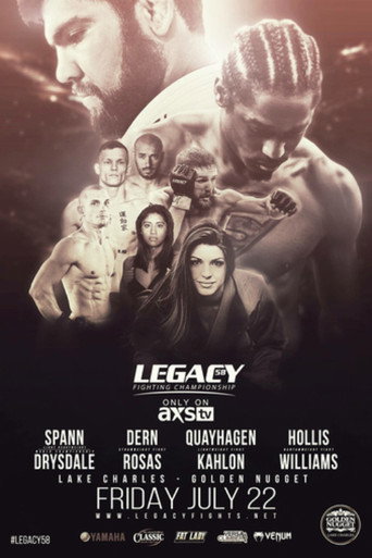 Movie poster for Legacy Fighting Championship 58: Spann vs. Drysdale (2016)