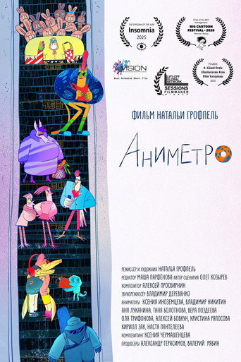 Movie poster for Animetro (2025)