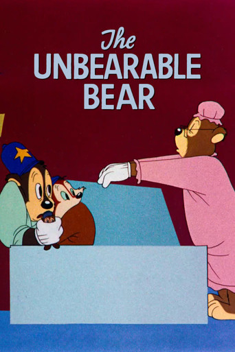 Movie poster for The Unbearable Bear (1943)