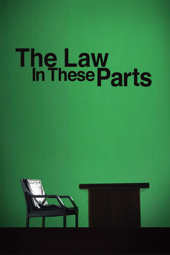 Movie poster for The Law in These Parts (2011)