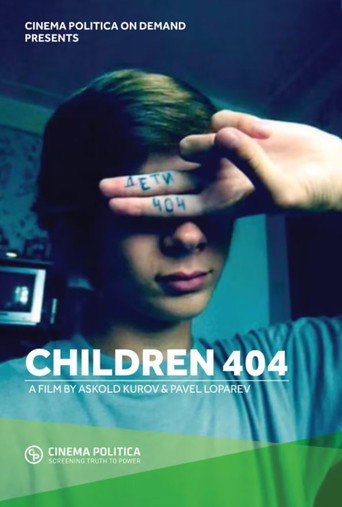 Movie poster for Children 404 (2014)