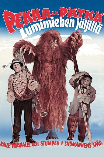 Movie poster for Pekka ja Pätkä lumimiehen jäljillä (1954)