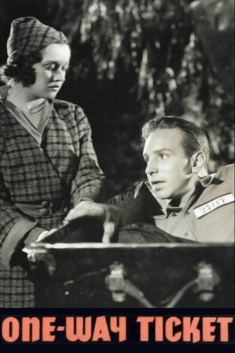 Movie poster for One Way Ticket (1935)