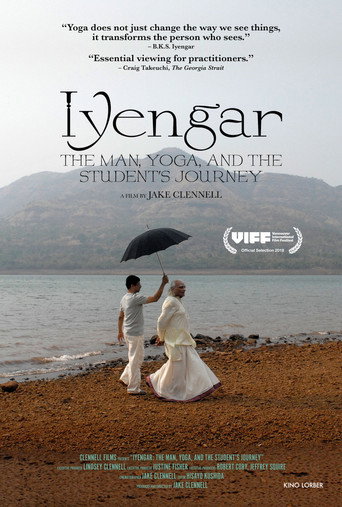 Movie poster for Iyengar: The Man, Yoga, and the Student's Journey (2018)