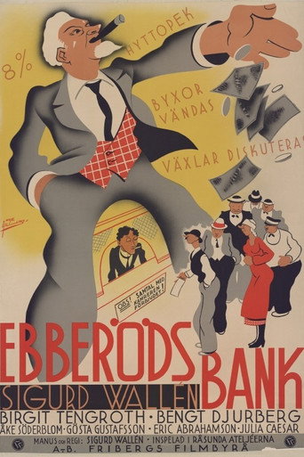 Movie poster for Ebberöds bank (1935)