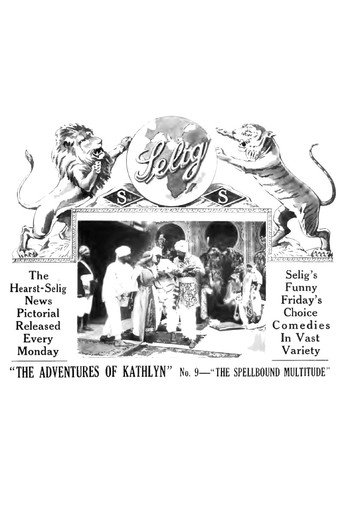 Movie poster for The Spellbound Multitude (1914)