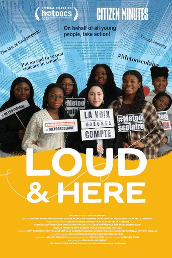 Movie poster for Loud & Here (2023)