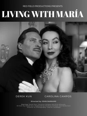 Movie poster for Living With María