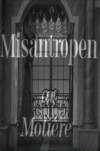 Misantropen poster