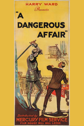 Movie poster for A Dangerous Affair (1919)