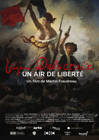 Movie poster for Delacroix, un air de liberté (2025)