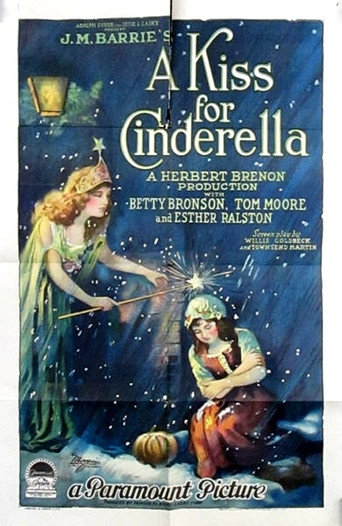 Movie poster for A Kiss for Cinderella (1925)