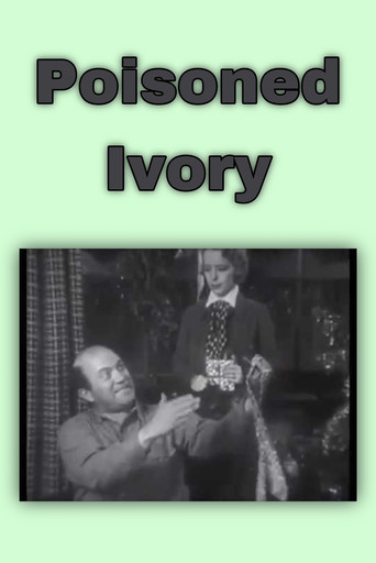 Movie poster for Poisoned Ivory (1934)