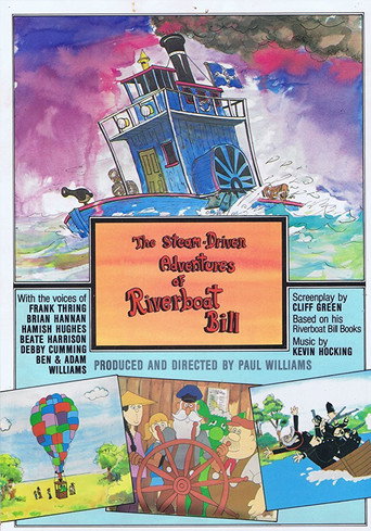 Movie poster for The Steam-Driven Adventures of Riverboat Bill (1986)