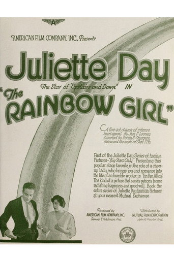 Movie poster for The Rainbow Girl (1917)
