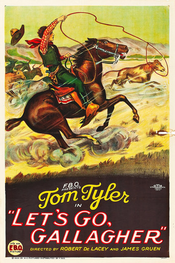 Movie poster for Let's Go, Gallagher (1925)
