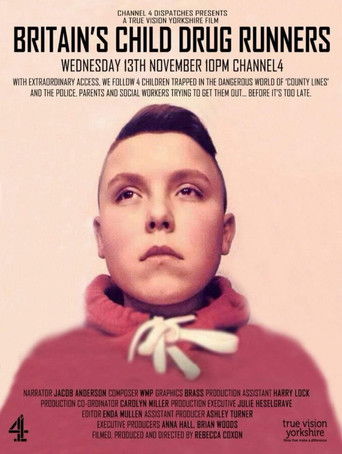 Britain's Child Drug Runners poster