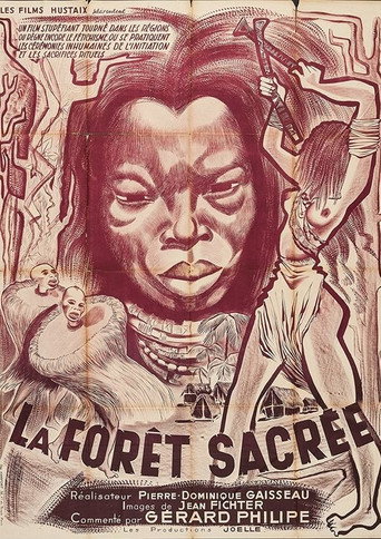 Movie poster for La forêt sacrée (1954)