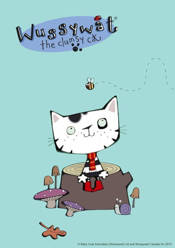 Wussywat the Clumsy Cat poster