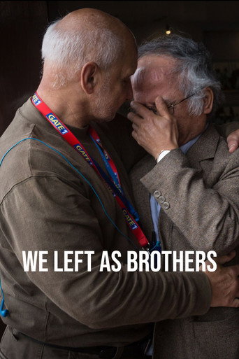 Movie poster for We Left As Brothers