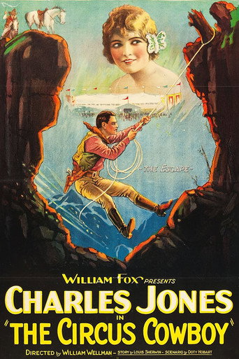 Movie poster for The Circus Cowboy (1924)