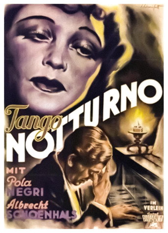 Movie poster for Tango Notturno (1937)