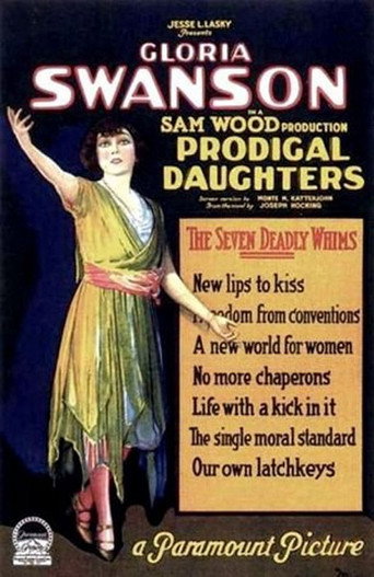 Movie poster for Prodigal Daughters (1923)