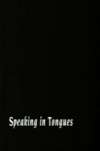 Speaking In Tongues poster