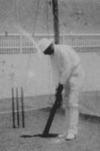 Movie poster for Prince Ranjitsinhji Practising Batting in the Nets (1897)