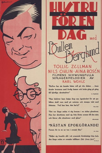 Movie poster for Hustru för en dag (1933)